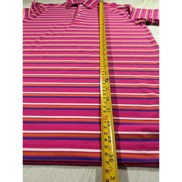 Ak-Chin Southern Dunes Golf Club Striped Golf Men Shirt Size Medium - Picture 9 of 9